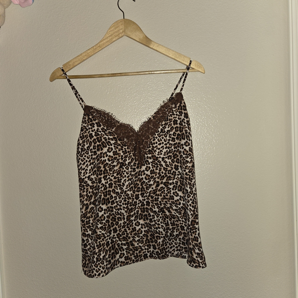 Leopard Print Cami Top